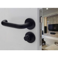 Oxidation door lock silent black split door lock for bedroom indoor door lock aluminum material